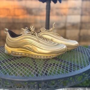 Nike Air Max 97 Metallic Gold Sneakers